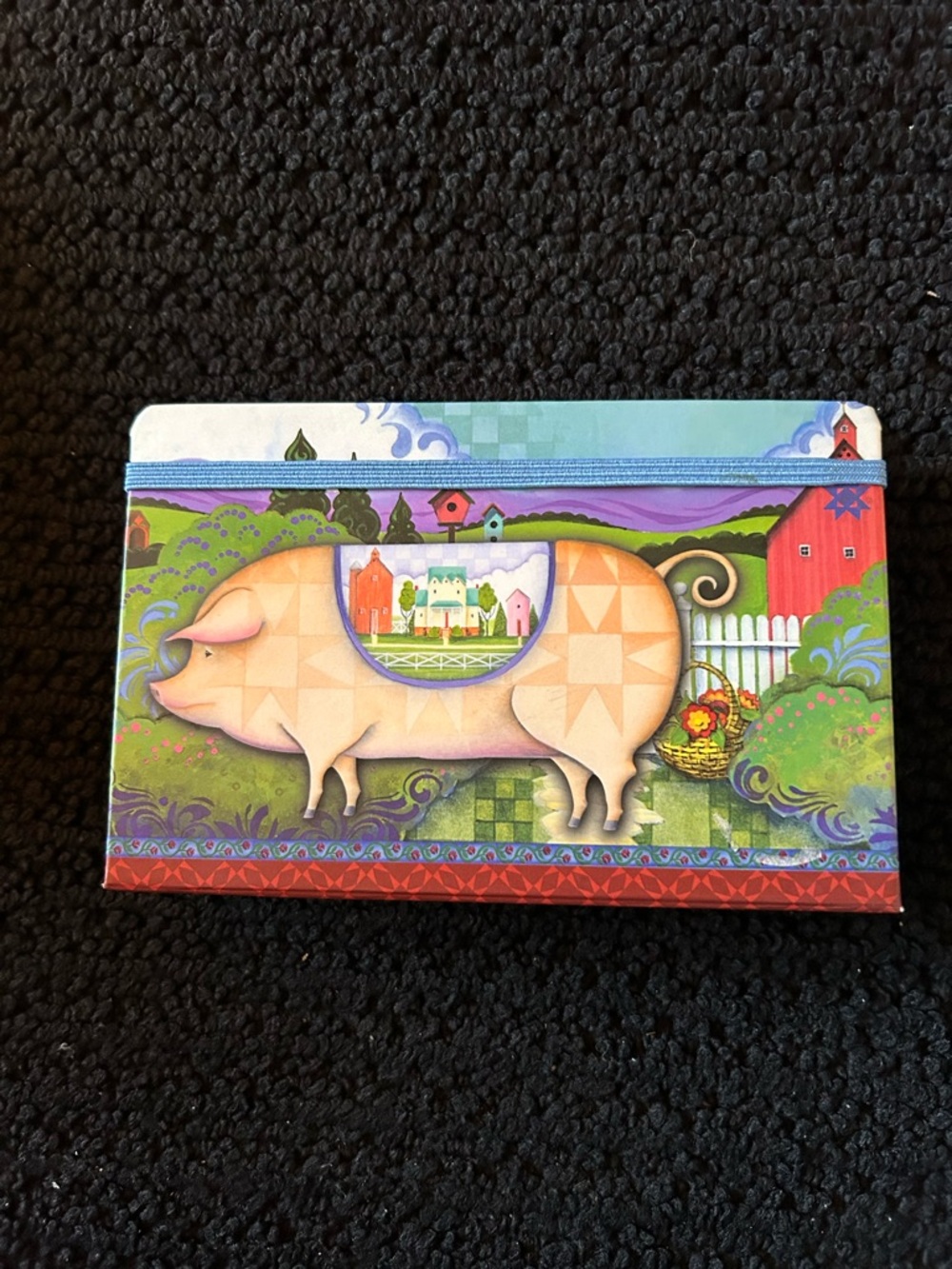 Jim Shore Notebook with Note Pad and File
